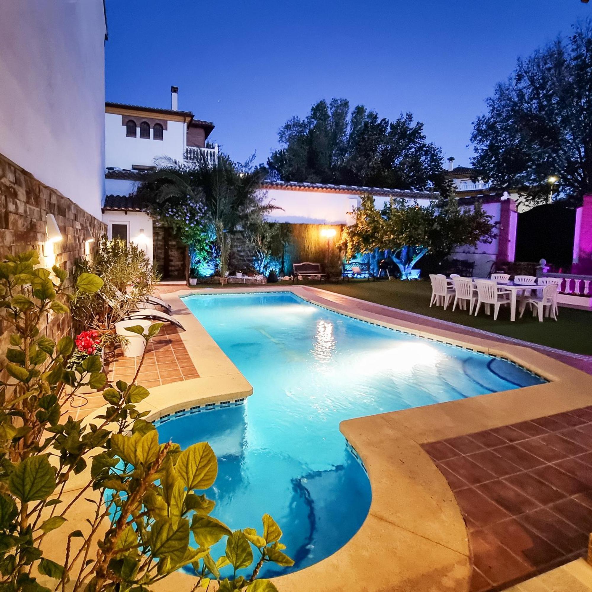 Casa De Amigos La Latina Con Piscina, Chimenea Y Barbacoa Villa Illora Bagian luar foto